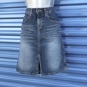 Denim skirt
